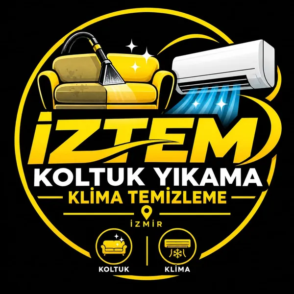İZTEM koltuk yıkama klima temizleme logosu